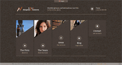Desktop Screenshot of amasabogados.com